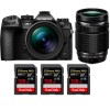 OM SYSTEM OM-1 + ED 12-40mm f/2.8 PRO II + ED 40-150mm f/4 PRO + 3 SanDisk 128GB Extreme PRO UHS-II SDXC 300 MB/s-1