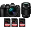OM SYSTEM OM-1 + ED 12-40 mm f/2,8 PRO II + ED 40-150 mm f/4 PRO + 3 SanDisk 128GB Extreme PRO UHS-II SDXC 300 MB/s|MCZ DIRECT