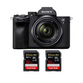 Sony A7 IV + FE 28-70mm F3.5-5.6 OSS + 2 SanDisk 32GB Extreme PRO UHS-II SDXC 300 MB/s - mirrorless camera-1