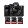 Sony A7 IV + FE 28-70mm F3.5-5.6 OSS + 3 SanDisk 32GB Extreme PRO UHS-II SDXC 300 MB/s - Cámara mirrorless|MCZ DIRECT
