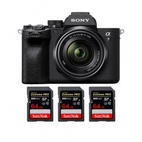 Sony A7 IV + FE 28-70mm F3.5-5.6 OSS + 3 SanDisk 64GB Extreme PRO UHS-II SDXC 300 MB/s - mirrorless camera-1