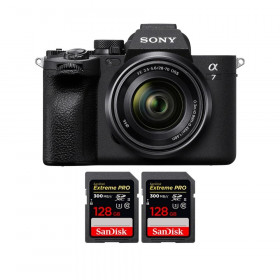 Sony A7 IV + FE 28-70mm F3.5-5.6 OSS + 2 SanDisk 128GB Extreme PRO UHS-II SDXC 300 MB/s - mirrorless camera-1