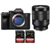 Sony Alpha 7 IV + FE 24-70mm f/4 ZA OSS + 2 SanDisk 128GB Extreme PRO UHS-II SDXC 300 MB/s - mirrorless camera|MCZ DIRECT