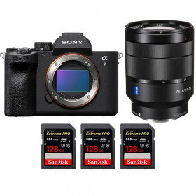 Sony A7 IV + FE 24-70mm f/4 ZA OSS + 3 SanDisk 128GB Extreme PRO UHS-II SDXC 300 MB/s - mirrorless camera-1