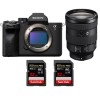 Sony A7 IV + FE 24-105mm f/4 G OSS + 2 SanDisk 32GB Extreme PRO UHS-II SDXC 300 MB/s - Cámara mirrorless|MCZ DIRECT