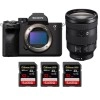 Sony A7 IV + FE 24-105mm f/4 G OSS + 3 SanDisk 32GB Extreme PRO UHS-II SDXC 300 MB/s - Appareil Photo Hybride|MCZ DIRECT
