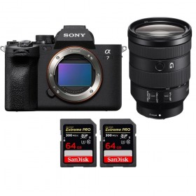 Sony Alpha 7 IV + FE 24-105mm f/4 G OSS + 2 SanDisk 64GB Extreme PRO UHS-II SDXC 300 MB/s - mirrorless camera-1
