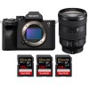 Sony Alpha 7 IV + FE 24-105mm f/4 G OSS + 3 SanDisk 128GB Extreme PRO UHS-II SDXC 300 MB/s - mirrorless camera-1