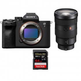 Sony A7 IV + FE 24-70mm f/2.8 GM + 1 SanDisk 64GB Extreme PRO UHS-II SDXC 300 MB/s - Appareil Photo Hybride-1