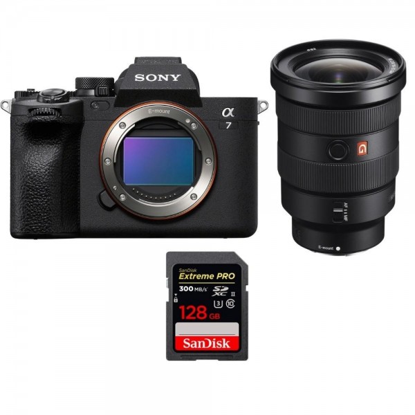 Sony Alpha 7 IV + FE 16-35mm f/2.8 GM + 1 SanDisk 128GB Extreme PRO UHS-II SDXC 300 MB/s - mirrorless camera-1