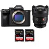 Sony A7 IV + FE 14mm f/1.8 GM + 2 SanDisk 64GB Extreme PRO UHS-II SDXC 300 MB/s - Cámara mirrorless-1