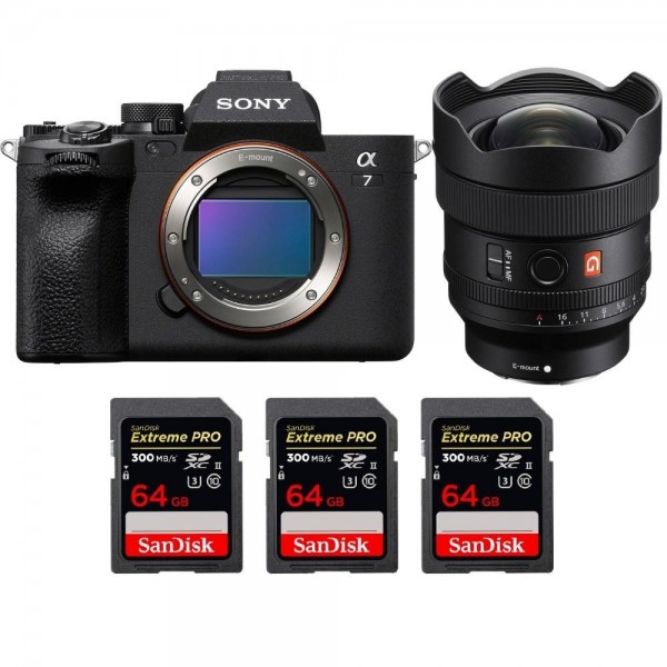 Sony A7 IV + FE 14mm f/1.8 GM + 3 SanDisk 64GB Extreme PRO UHS-II SDXC 300 MB/s - Appareil Photo Hybride Sony APPAREIL PHOTO HYBRIDE 2 928,00 € MCZ DIRECT
