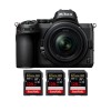 Nikon Z5 + Z 24-50mm f/4-6.3 + 3 SanDisk 128GB Extreme PRO UHS-II SDXC 300 MB/s|MCZ DIRECT