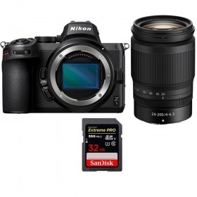 Nikon Z5 + Z 24-200mm f/4-6.3 VR + 1 SanDisk 32GB Extreme PRO UHS-II SDXC 300 MB/s - Appareil Photo Hybride-1