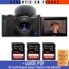 Sony ZV-1 Negro + 3 SanDisk 256GB Extreme PRO UHS-I SDXC 170 MB/s + PDF "20 TÉCNICAS PARA MEJORAR SUS FOTOS"|MCZ DIRECT