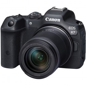 Canon EOS R7 + RF-S 18-150 mm F3.5-6.3 IS STM - Vista principal Canon EOS R7 + RF-S 18-150 mm F3.5-6.3 IS STM - Vista principal