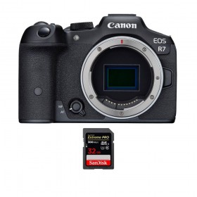 Canon EOS R7 + 1 SanDisk 32GB Extreme PRO UHS-II SDXC 300 MB/s - Cámara mirrorless-1