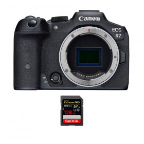 Canon EOS R7 + 1 SanDisk 128GB Extreme PRO UHS-II SDXC 300 MB/s - Mirrorless APS-C camera-1