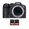 Canon EOS R7 + 2 SanDisk 128GB Extreme PRO UHS-II SDXC 300 MB/s - Cámara Híbrida|MCZ DIRECT