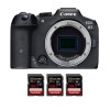 Canon EOS R7 + 3 SanDisk 128GB Extreme PRO UHS-II SDXC 300 MB/s - Appareil Photo Hybride|MCZ DIRECT