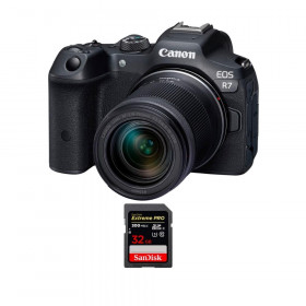 Canon EOS R7 + RF-S 18-150mm STM + 1 SanDisk 32GB Extreme PRO UHS-II SDXC 300 MB/s - Cámara mirrorless-1