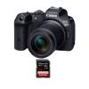 Canon EOS R7 + RF-S 18-150mm STM + 1 SanDisk 32GB Extreme PRO UHS-II SDXC 300 MB/s - Appareil Photo Hybride|MCZ DIRECT Canon EOS R7 + RF-S 18-150mm STM + 1 SanDisk 32GB Extreme PRO UHS-II SDXC 300 MB/s - Appareil Photo Hybride|MCZ DIRECT