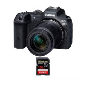Canon EOS R7 + RF-S 18-150mm STM + 1 SanDisk 128GB Extreme PRO UHS-II SDXC 300 MB/s - Cámara mirrorless-1