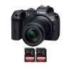 Canon EOS R7 + RF-S 18-150mm STM + 2 SanDisk 128GB Extreme PRO UHS-II SDXC 300 MB/s - Appareil Photo Hybride|MCZ DIRECT