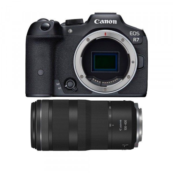 Canon EOS R7 + RF 100-400mm F5.6-8 IS USM - Mirrorless APS-C camera