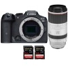Canon EOS R7 + RF 100-500mm F4.5-7.1 L IS USM + 2 SanDisk 64GB Extreme PRO UHS-II SDXC 300 MB/s - Appareil Photo Hybride|MCZ DIRECT