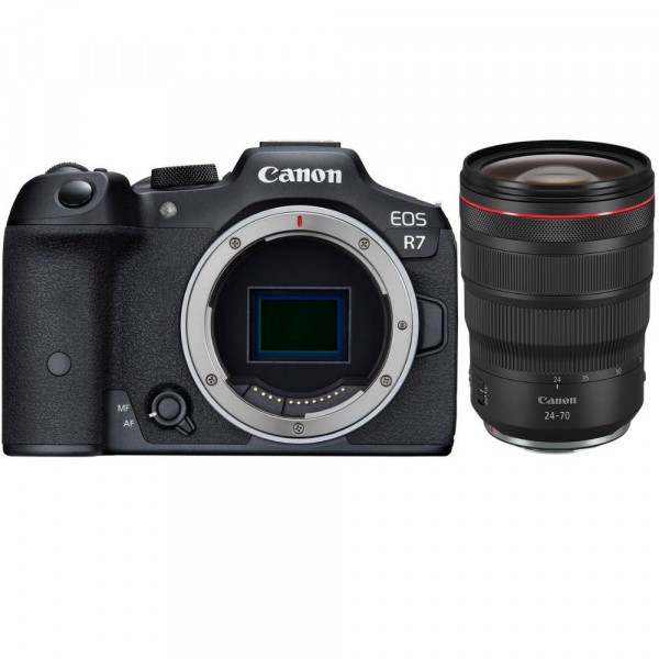 Canon R7 Camera and Canon RF 24-70mm F2.8L IS USM Lens