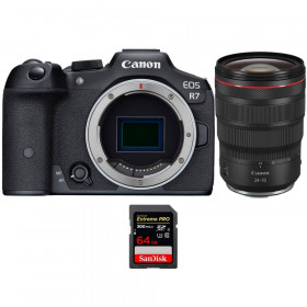 Canon EOS R7 + RF 24-70mm F2.8 L IS USM + 1 SanDisk 64GB Extreme PRO UHS-II SDXC 300 MB/s - Cámara mirrorless-1