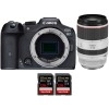 Canon EOS R7 + RF 70-200mm F2.8 L IS USM + 2 SanDisk 128GB Extreme PRO UHS-II SDXC 300 MB/s - Appareil Photo Hybride|MCZ DIRECT