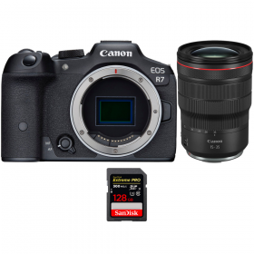 Canon EOS R7 + RF 15-35mm F2.8 L IS USM + 1 SanDisk 128GB Extreme PRO UHS-II SDXC 300 MB/s - Mirrorless APS-C camera-1