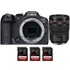 Canon EOS R7 + RF 24-105mm F4 L IS USM + 3 SanDisk 64GB Extreme PRO UHS-II SDXC 300 MB/s - Appareil Photo Hybride|MCZ DIRECT