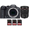 Canon EOS R7 + RF 24-105mm F4 L IS USM + 3 SanDisk 128GB Extreme PRO UHS-II SDXC 300 MB/s - Appareil Photo Hybride|MCZ DIRECT