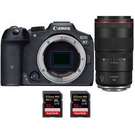 Canon EOS R7 + RF 100mm F2.8 L Macro IS USM + 2 SanDisk 32GB Extreme PRO UHS-II SDXC 300 MB/s - Mirrorless APS-C camera-1