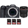Canon EOS R7 + RF 14-35mm F4 L IS USM + 3 SanDisk 32GB Extreme PRO UHS-II SDXC 300 MB/s - Appareil Photo Hybride|MCZ DIRECT