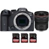 Canon EOS R7 + RF 14-35mm F4 L IS USM + 3 SanDisk 32GB Extreme PRO UHS-II SDXC 300 MB/s - Appareil Photo Hybride|MCZ DIRECT