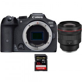 Canon EOS R7 + RF 85mm F1.2 L USM + 1 SanDisk 32GB Extreme PRO UHS-II SDXC 300 MB/s - Mirrorless APS-C camera-1
