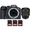 Canon EOS R7 + RF 85mm F1.2 L USM + 3 SanDisk 128GB Extreme PRO UHS-II SDXC 300 MB/s - Appareil Photo Hybride|MCZ DIRECT