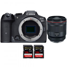 Canon EOS R7 + RF 50mm F1.2 L USM + 2 SanDisk 128GB Extreme PRO UHS-II SDXC 300 MB/s - Mirrorless APS-C camera-1