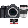 Canon EOS R7 + RF 70-200mm F4 L IS USM + 2 SanDisk 64GB Extreme PRO UHS-II SDXC 300 MB/s - Appareil Photo Hybride|MCZ DIRECT