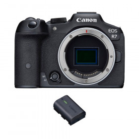 Canon EOS R7 + Canon LP-E6NH - Mirrorless APS-C camera-1