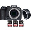 Canon EOS R7 + EF-EOS R + 3 SanDisk 64GB Extreme PRO UHS-II SDXC 300 MB/s - Appareil Photo Hybride|MCZ DIRECT