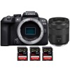 Canon EOS R10 + RF 85mm F2 Macro IS STM + 3 SanDisk 64GB Extreme PRO UHS-II SDXC 300 MB/s - Cámara evil APS-C|MCZ DIRECT