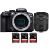 Canon EOS R10 + RF 85mm F2 Macro IS STM + 3 SanDisk 64GB Extreme PRO UHS-II SDXC 300 MB/s - Cámara evil APS-C|MCZ DIRECT