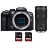 Canon EOS R10 + RF 100-400mm F5.6-8 IS USM + 2 SanDisk 32GB Extreme PRO UHS-II SDXC 300 MB/s - Cámara evil APS-C|MCZ DIRECT