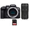 Canon EOS R10 + RF 100-400mm F5.6-8 IS USM + 1 SanDisk 64GB Extreme PRO UHS-II SDXC 300 MB/s - Cámara evil APS-C|MCZ DIRECT