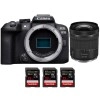 Canon EOS R10 + RF 24-105mm F4-7.1 IS STM + 3 SanDisk 32GB Extreme PRO UHS-II SDXC 300 MB/s - Cámara evil APS-C|MCZ DIRECT